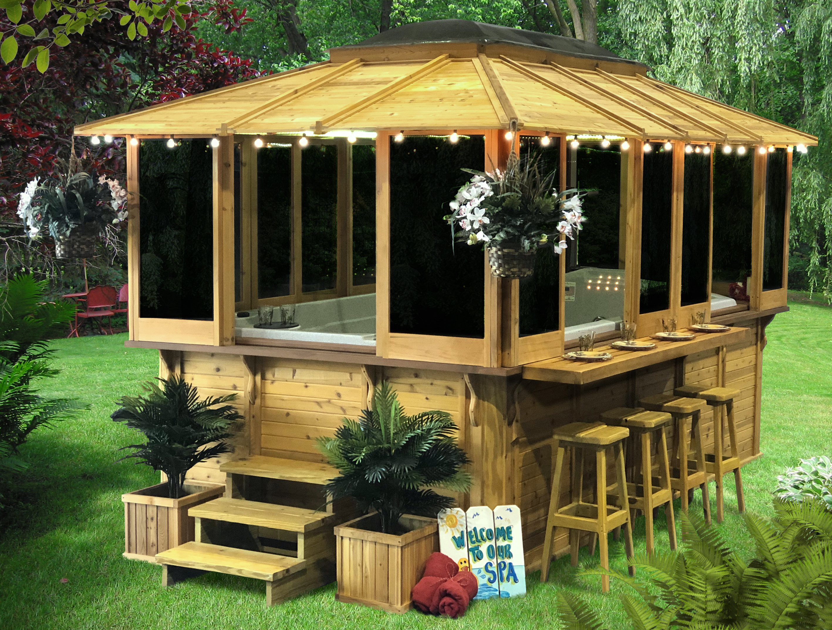 Swim Spa Gazebo
