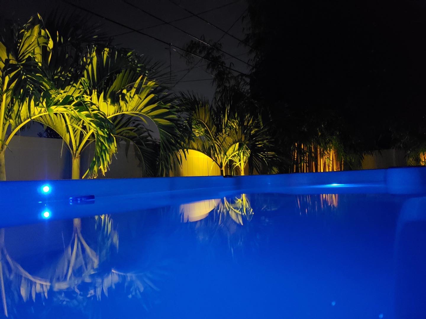 Blue LED Swim Spa Lights